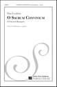 O Sacrum Convivium SATB choral sheet music cover